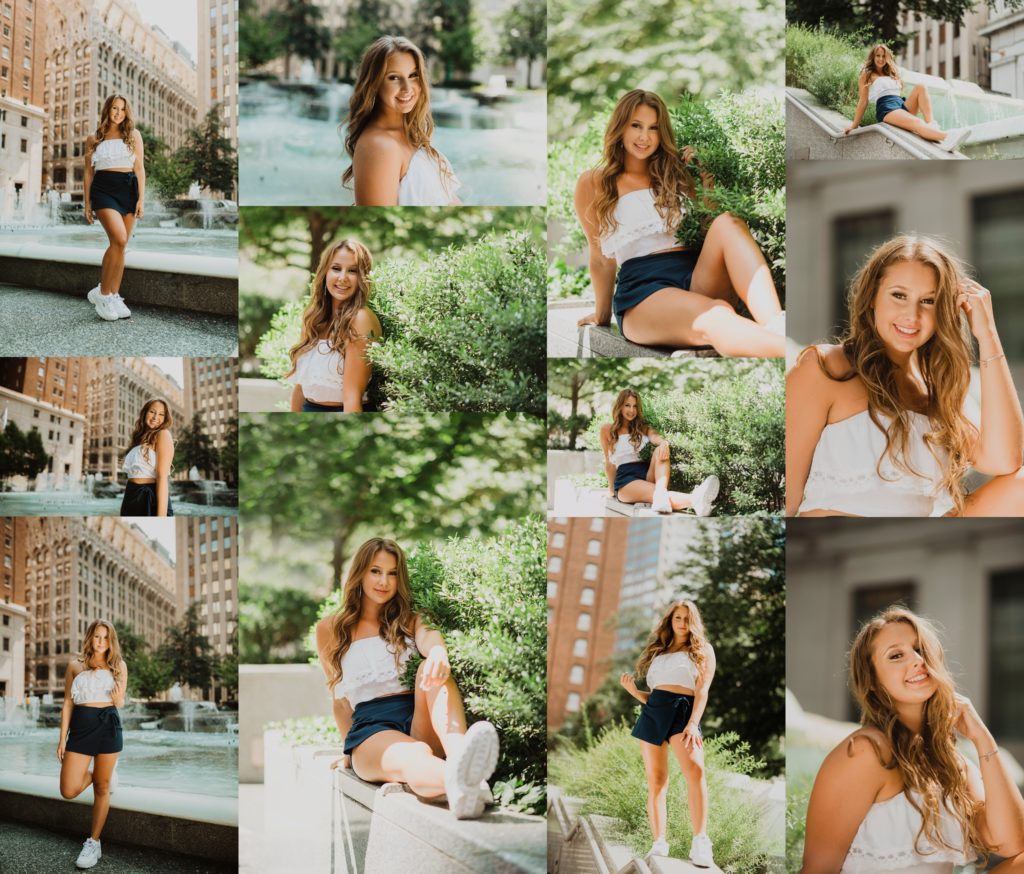 Ashley Nicolle Photography youngstown senior photographer city session 